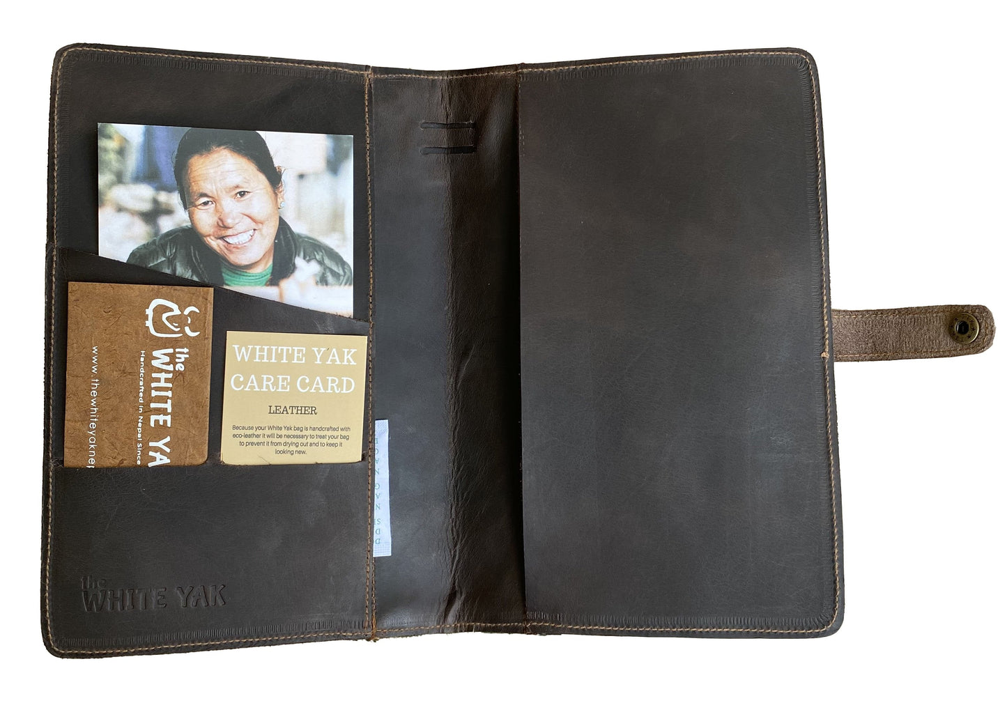 White Yak Notebook Cover